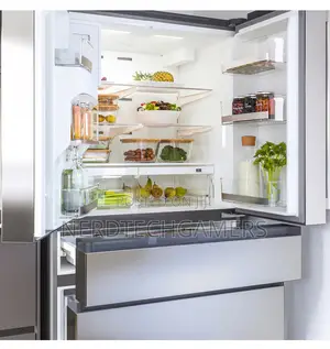 Överskådlig French Door Refrigerator, 4-Door/Stainless Steel Color,