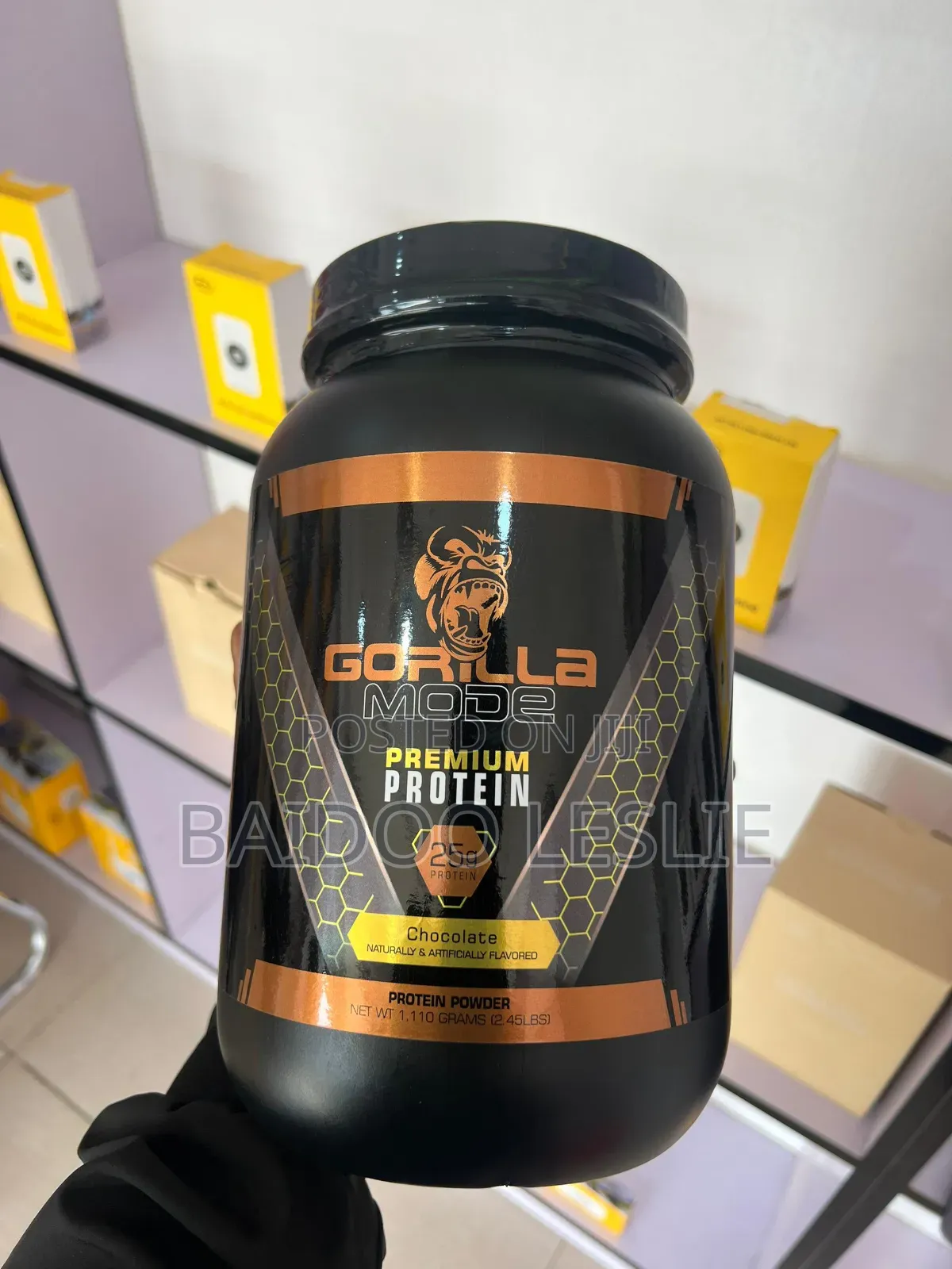 Whey Protein Chocolate Powder Gorilla