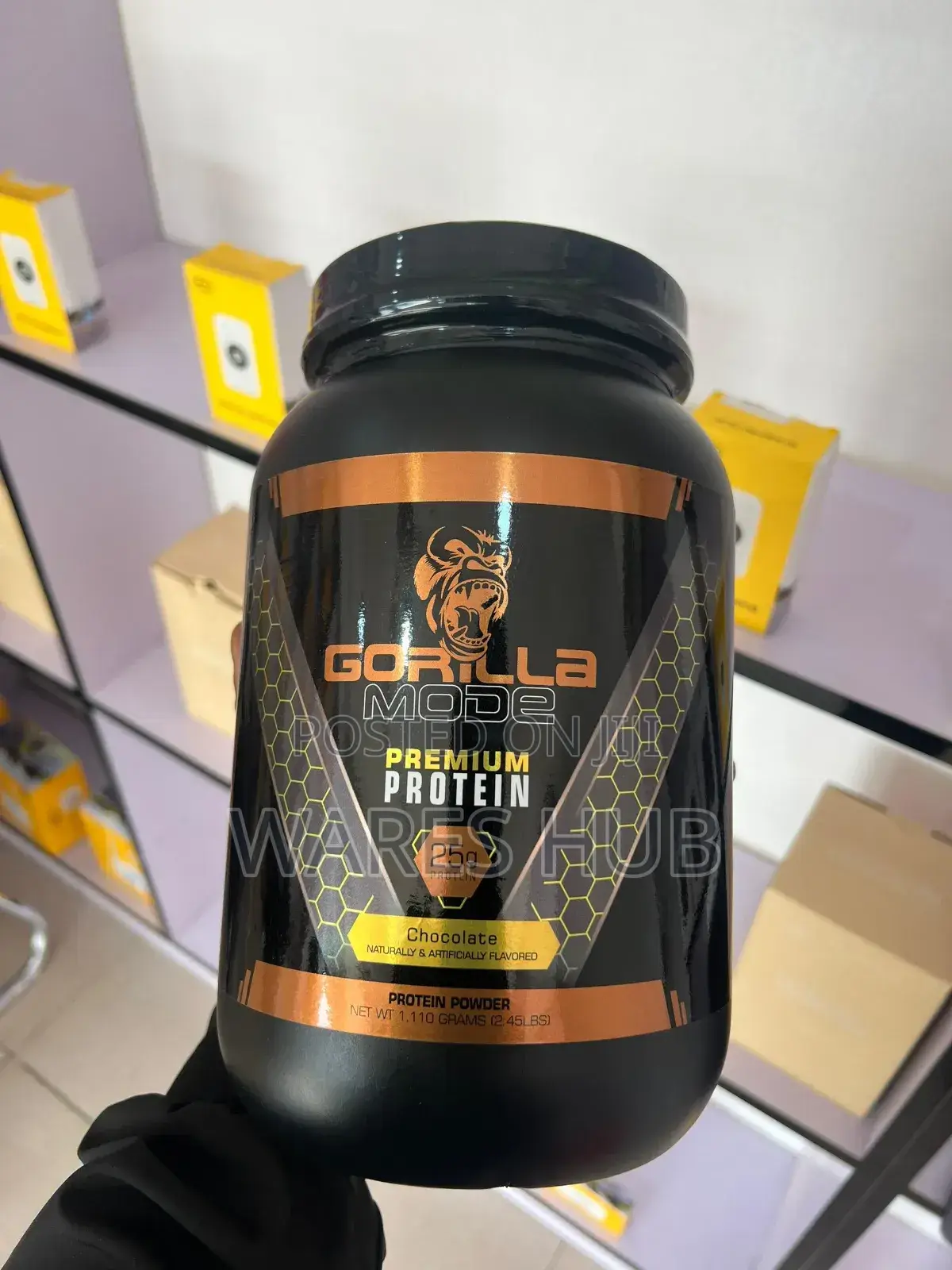 Whey Protein Chocolate Powder Gorilla