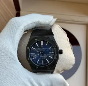 Audemars Piguet Royal Oak Black Steel – Blue Dial Icon