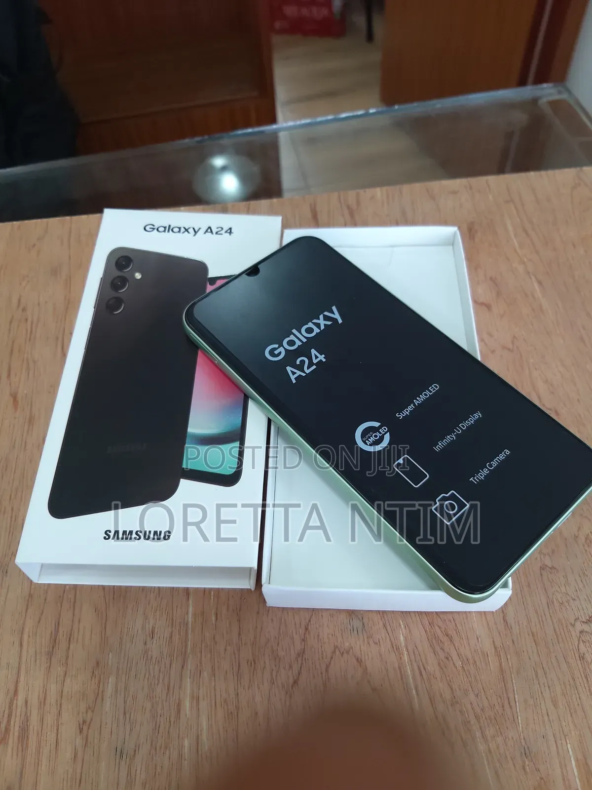 New Samsung Galaxy A24 4G 128 GB Green