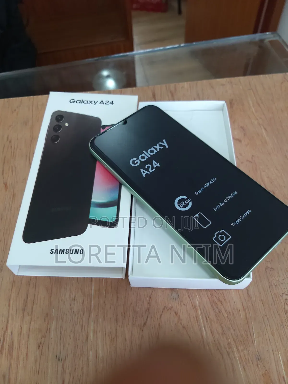 New Samsung Galaxy A24 4G 128 GB Green