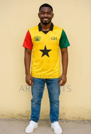 Ghana Blackstar Retro Jersey