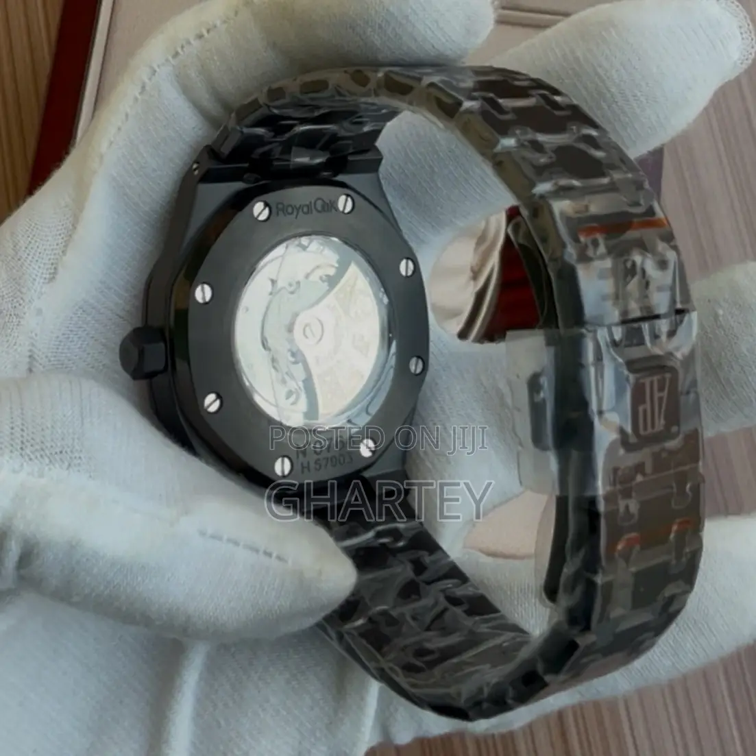 Audemars Piguet Royal Oak Black Steel – Green Dial Luxury Icon