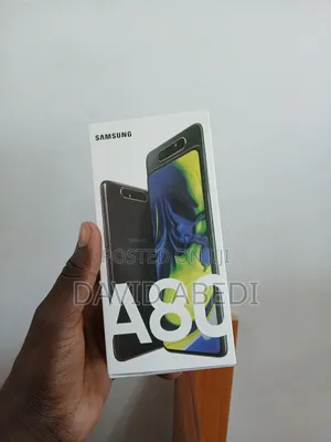 New Samsung Galaxy A80 128 GB Black
