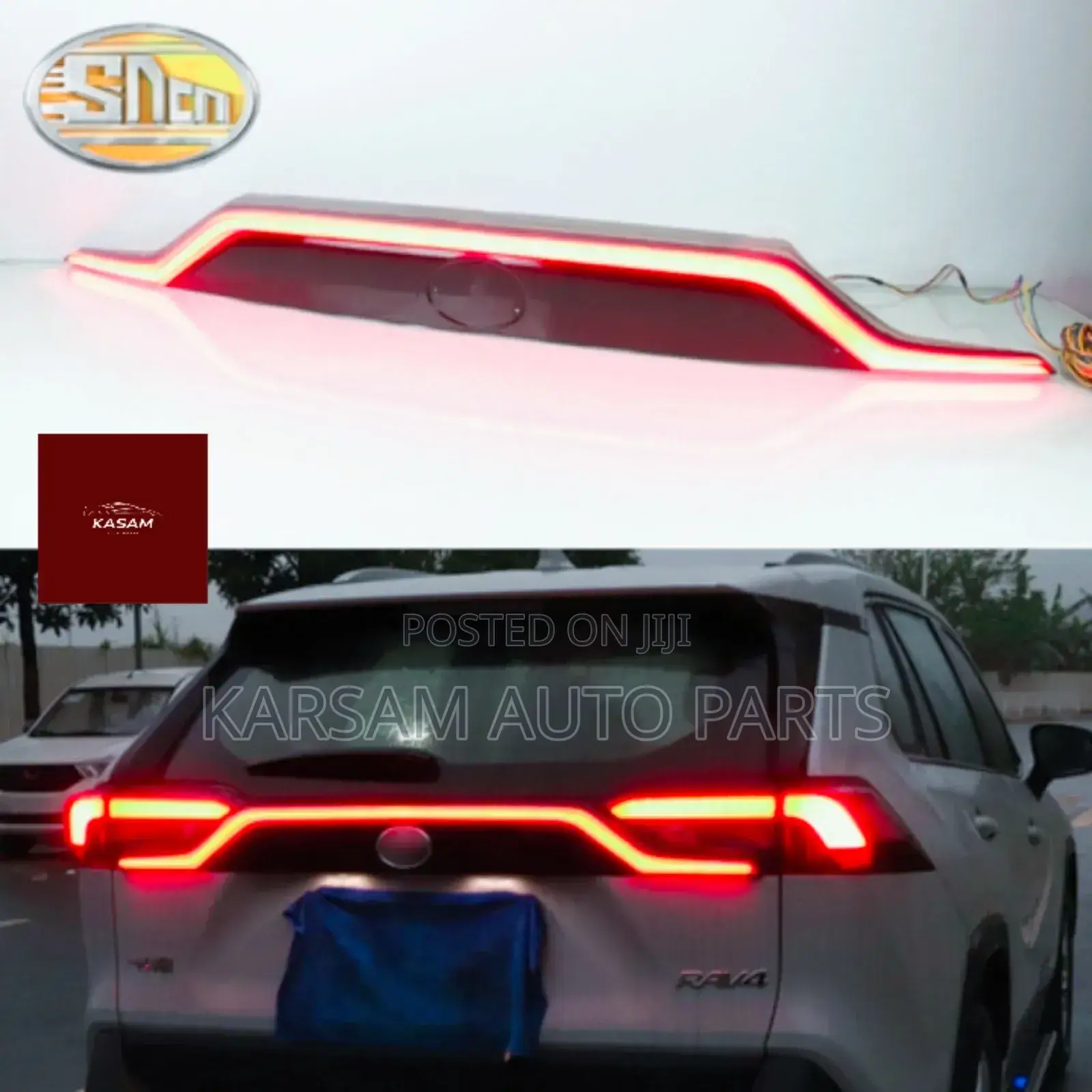 Rav 4 2020 Tailgate Bootlight Trunk