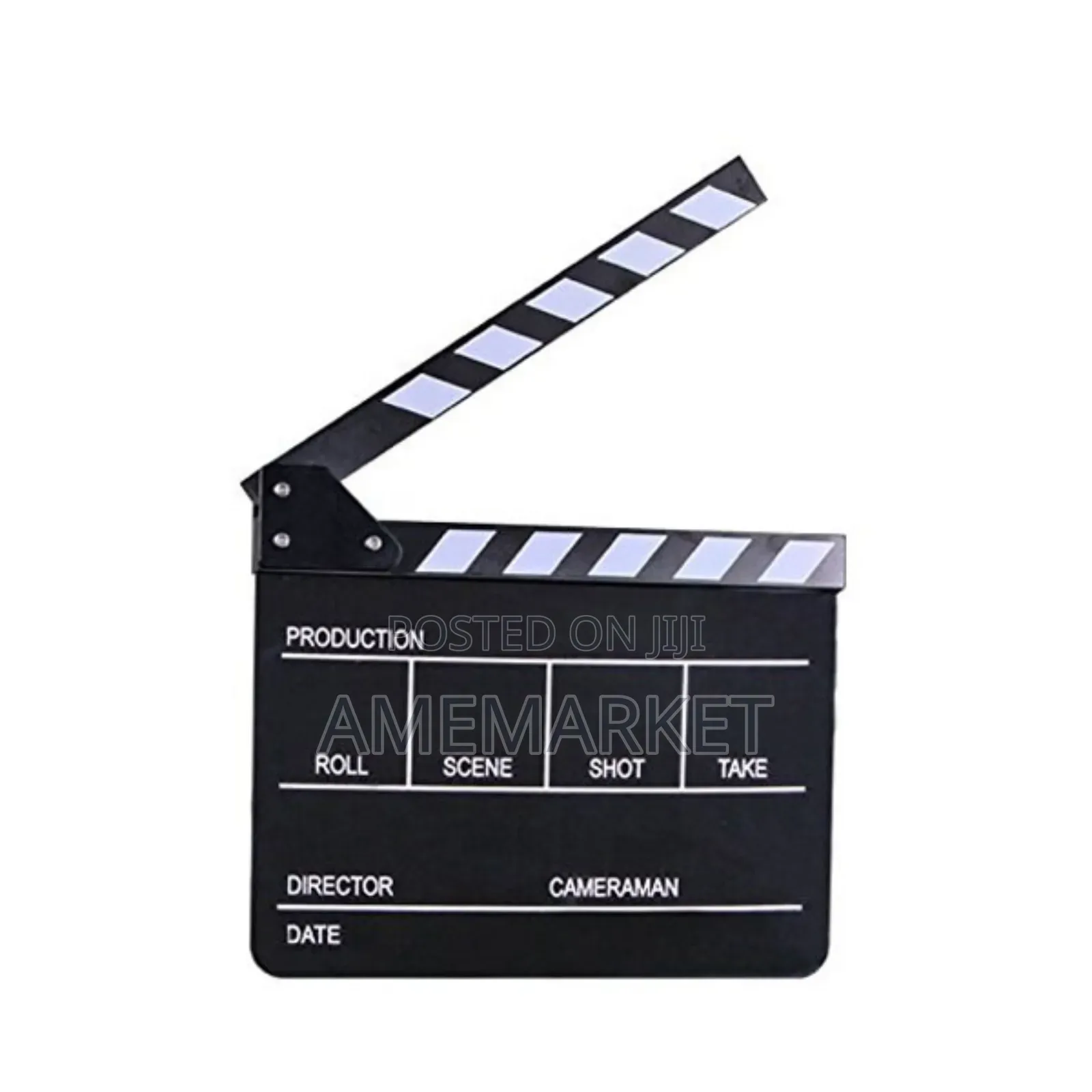 Movie Clap Board, Hollywood Clapper Board Wooden for Film Making