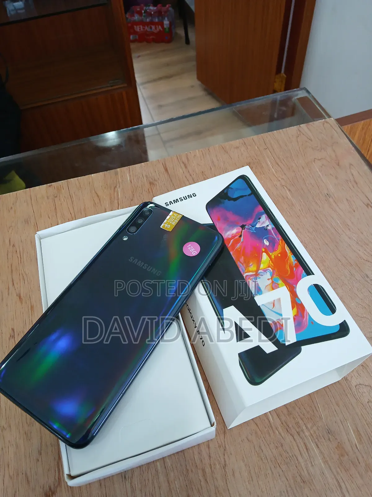 New Samsung Galaxy A70 128 GB Blue