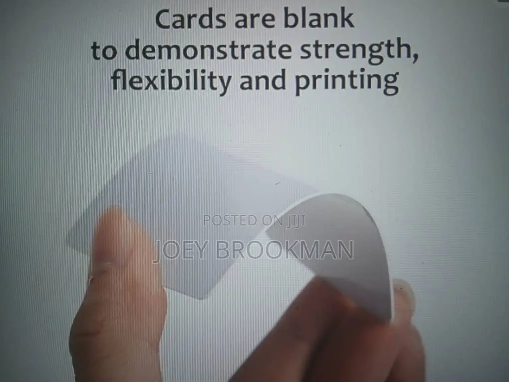 Premium Blank Credit PVC Cards, Quality Plastic Id Cards, Cr80