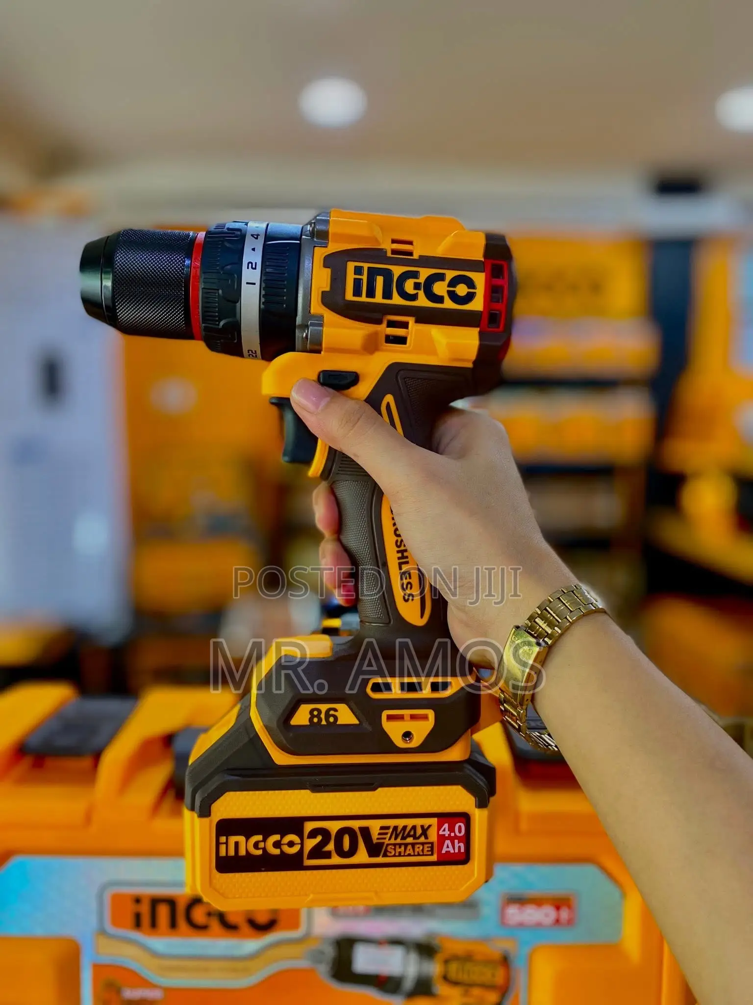 86nm Brushless Cordless Impact Drill - Cidli20868