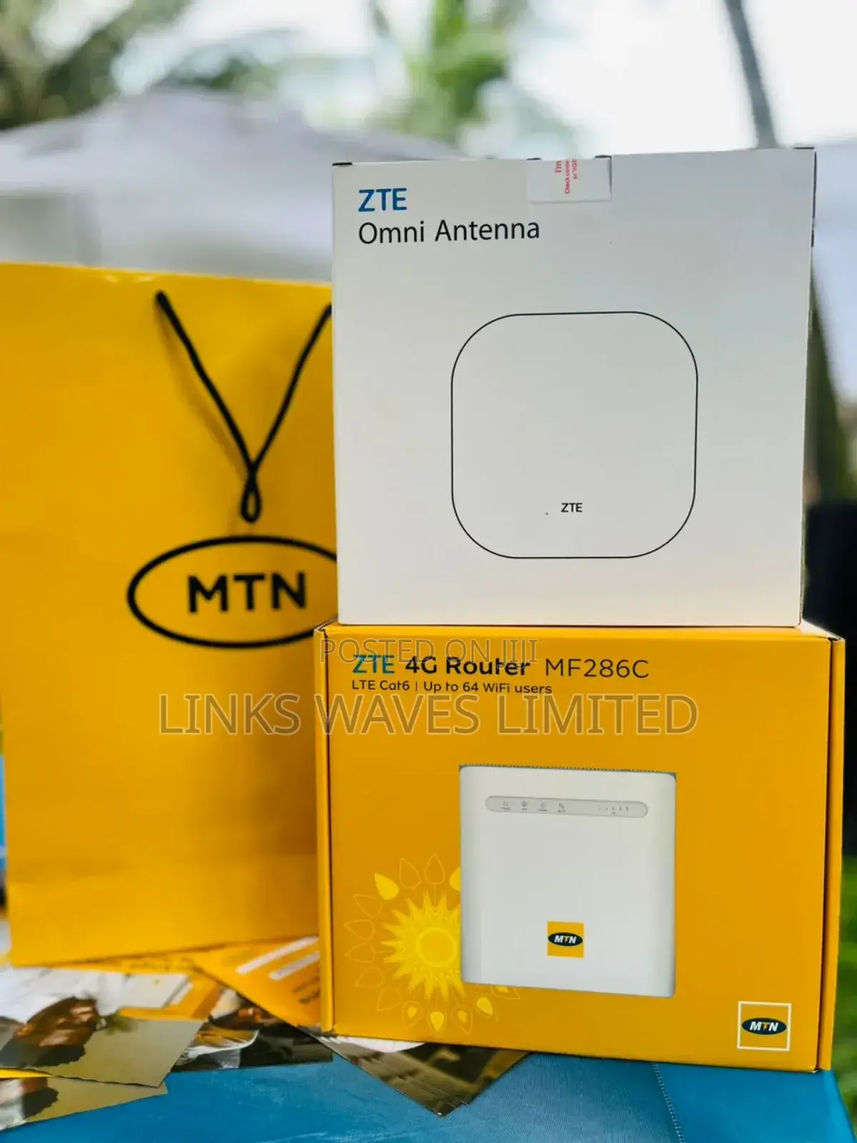 MTN Zte 4g Mf286c Router