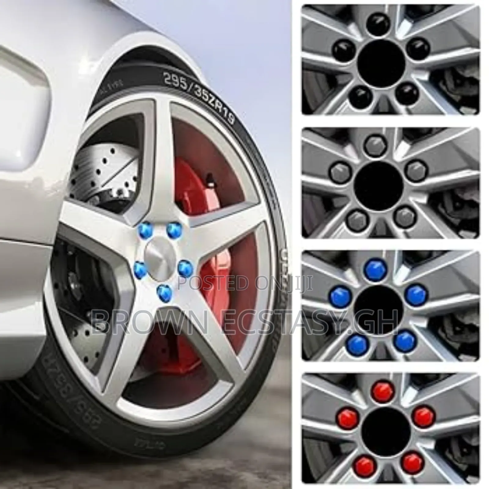 20 Pieces 17mm Car Wheel Nut Cover