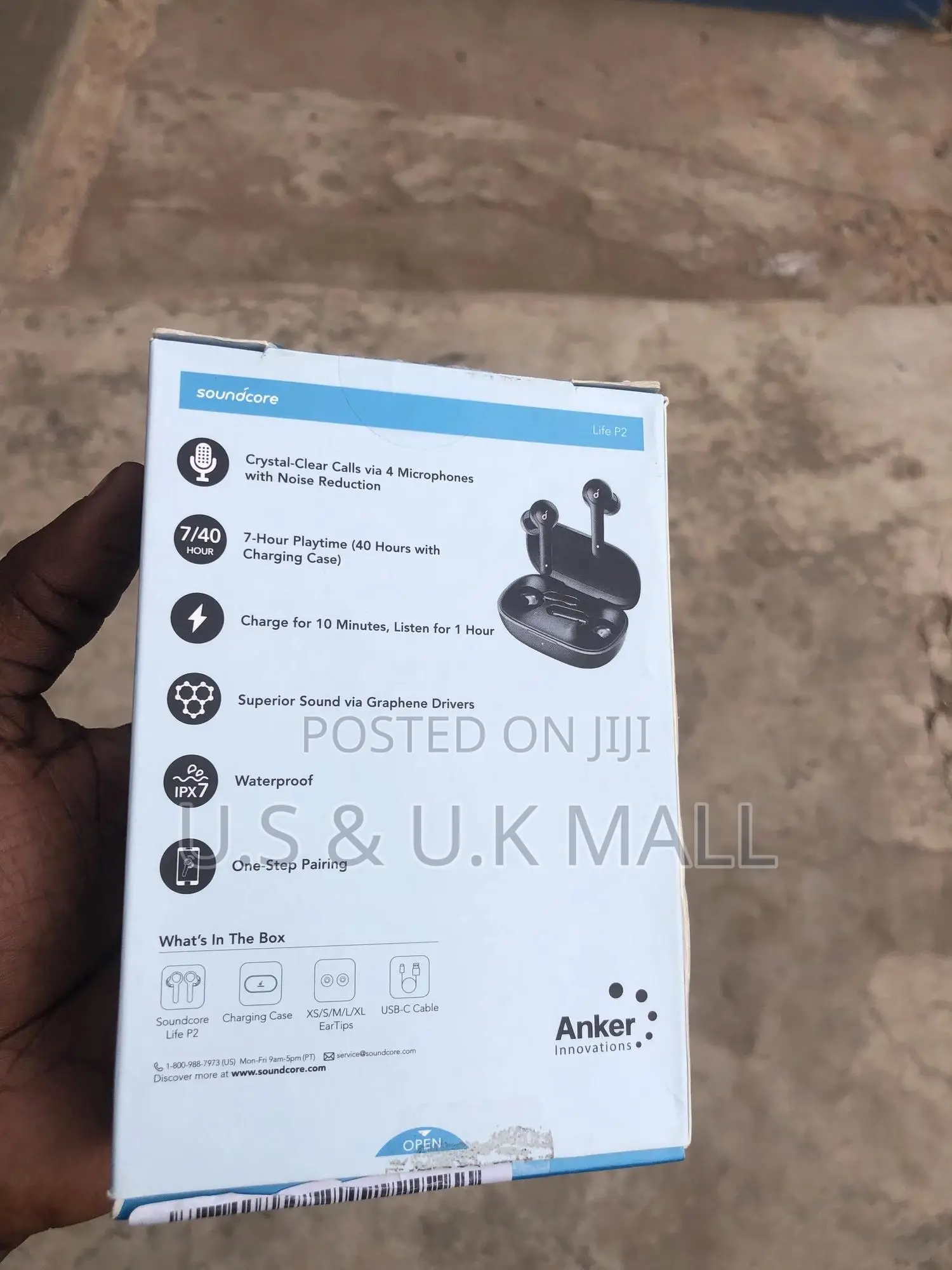 Anker Soundcore Life P2 Bluetooth Earbuds in Stock
