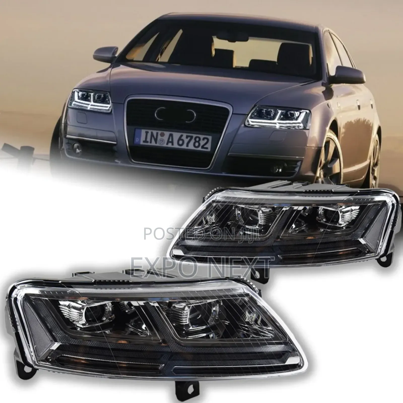 Headlight For Audi A6 C6 2004-2011 Led