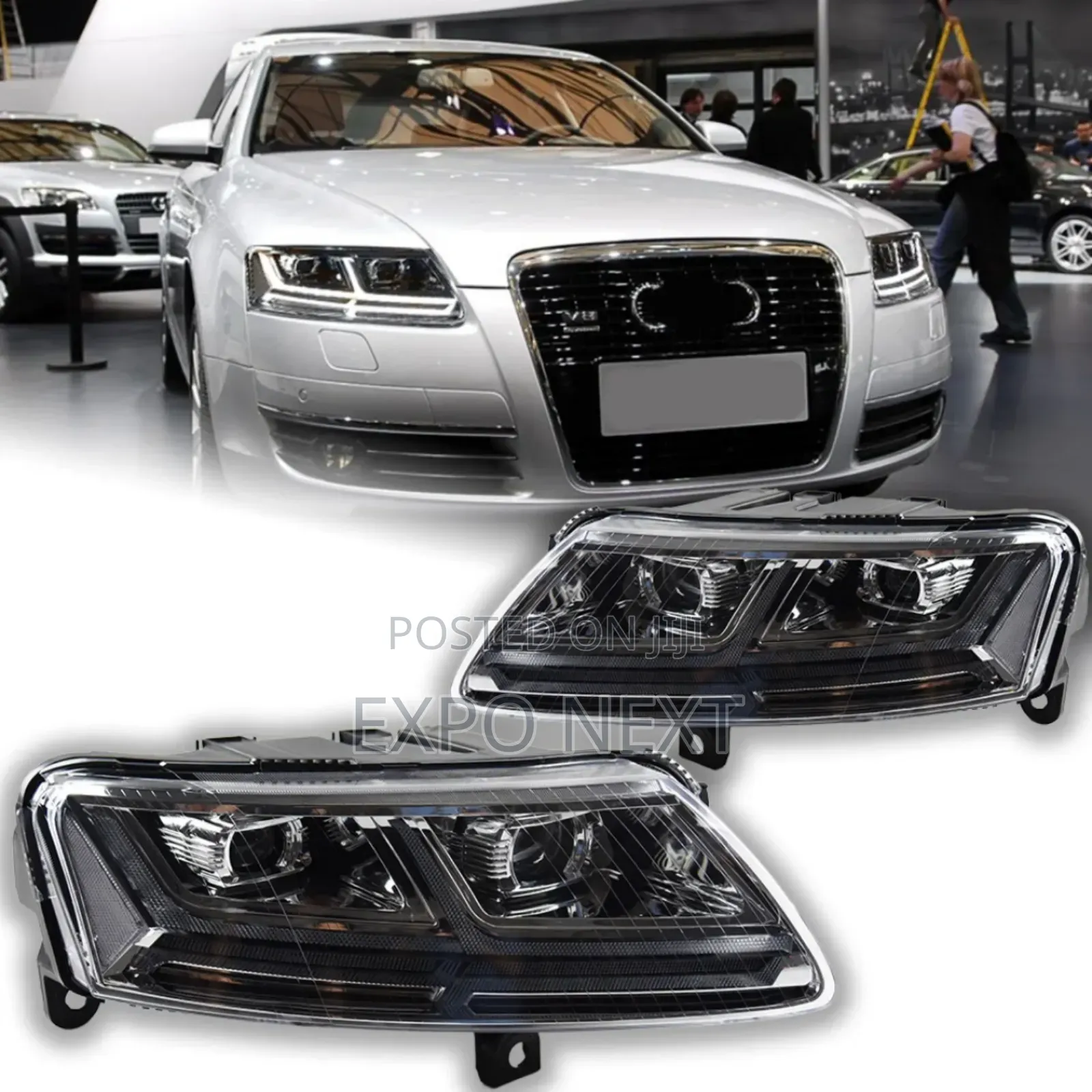Headlight For Audi A6 C6 2004-2011 Led