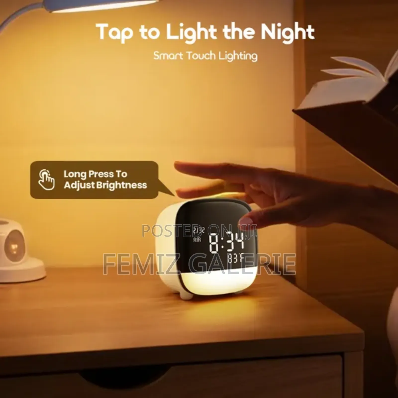 Oraimo Clockpoint Plus Multi-use Rechargeable Digital Clock