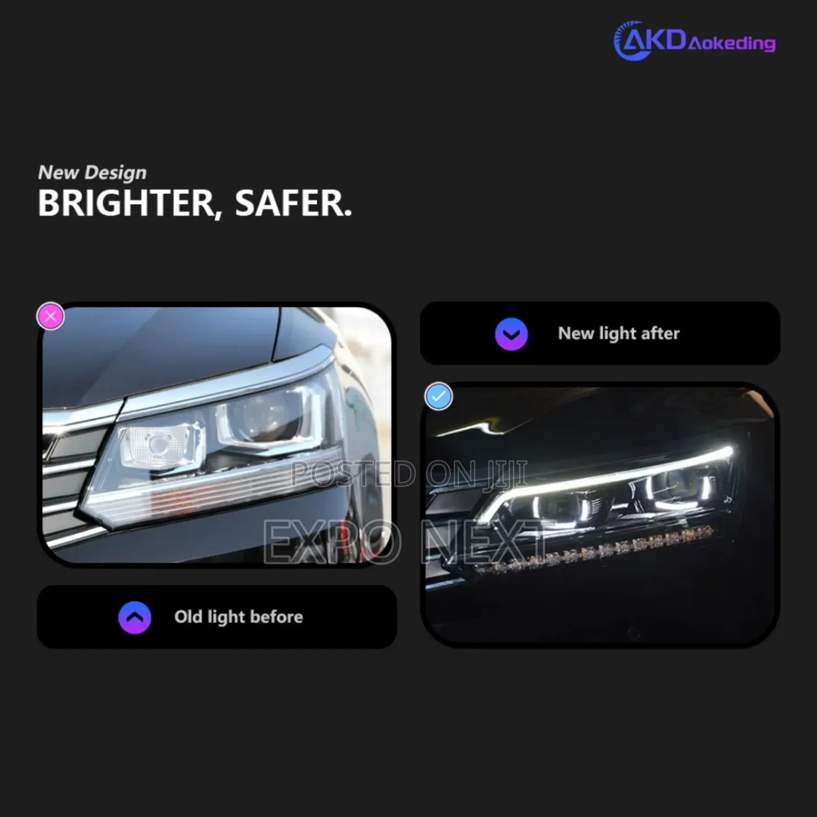 Vw Cg-Passat B8 Headlight 2016-2018