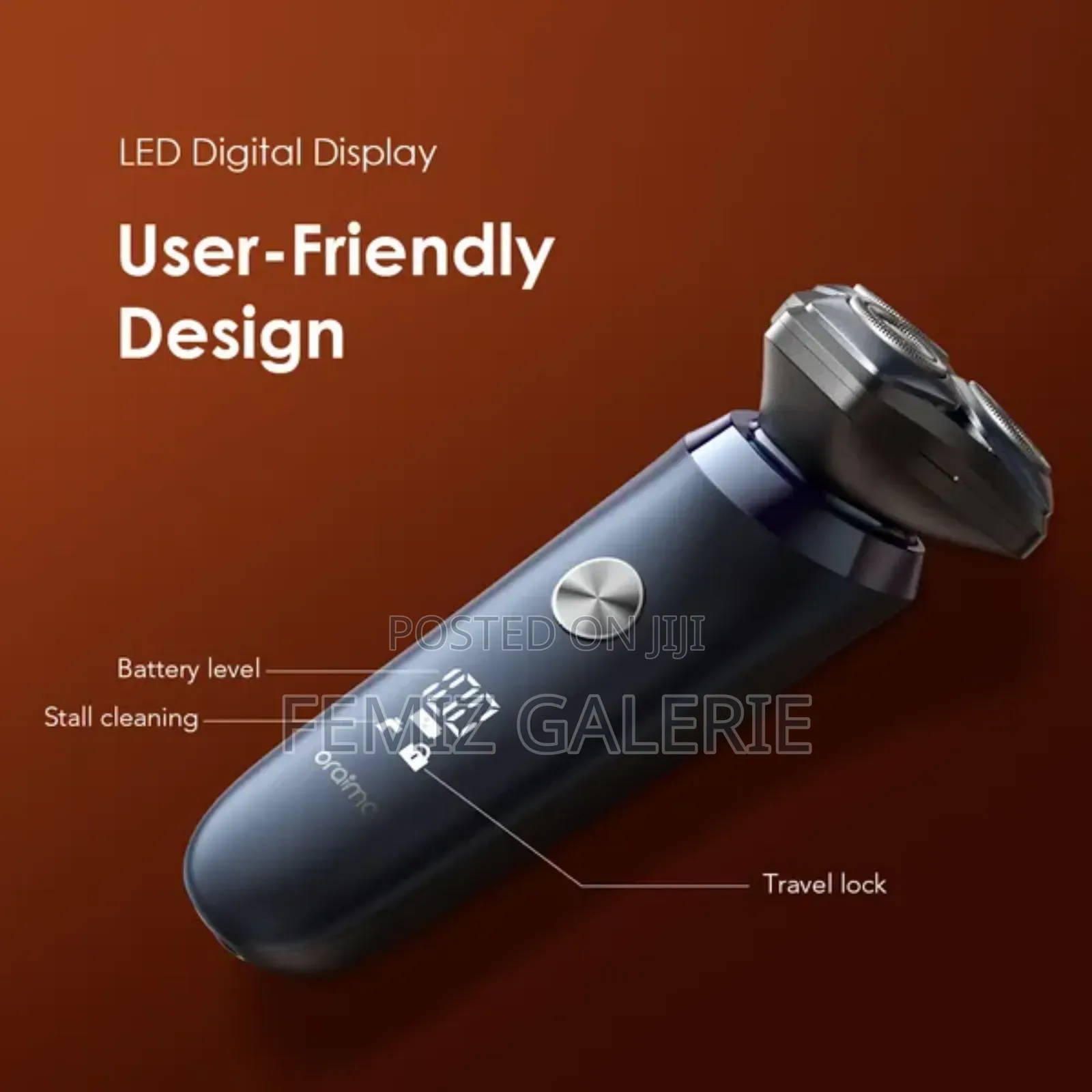 Oraimo Easyshave Digital Display Shaver