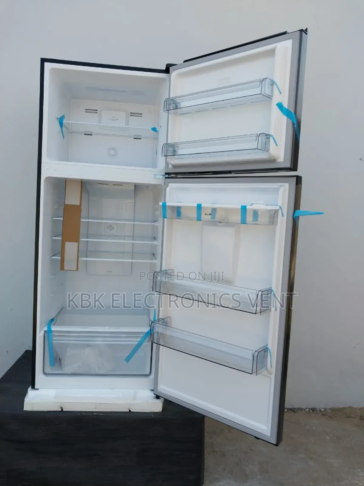 Tcl 420ltr Top Mounted Freezer Double Door Fridge