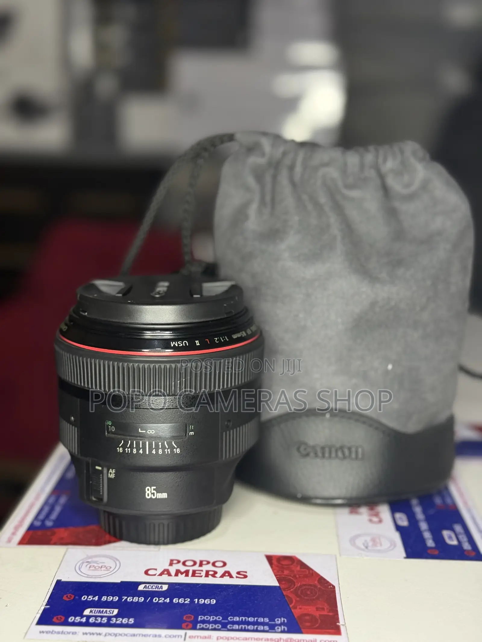 Canon Ef 85mm F/1.2l Usm Lens