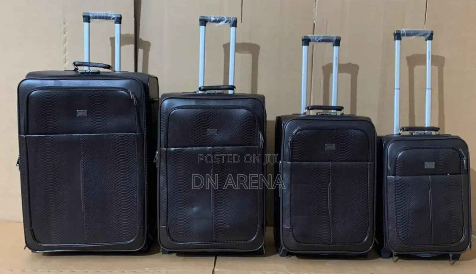 4in1 Leather Suitcase
