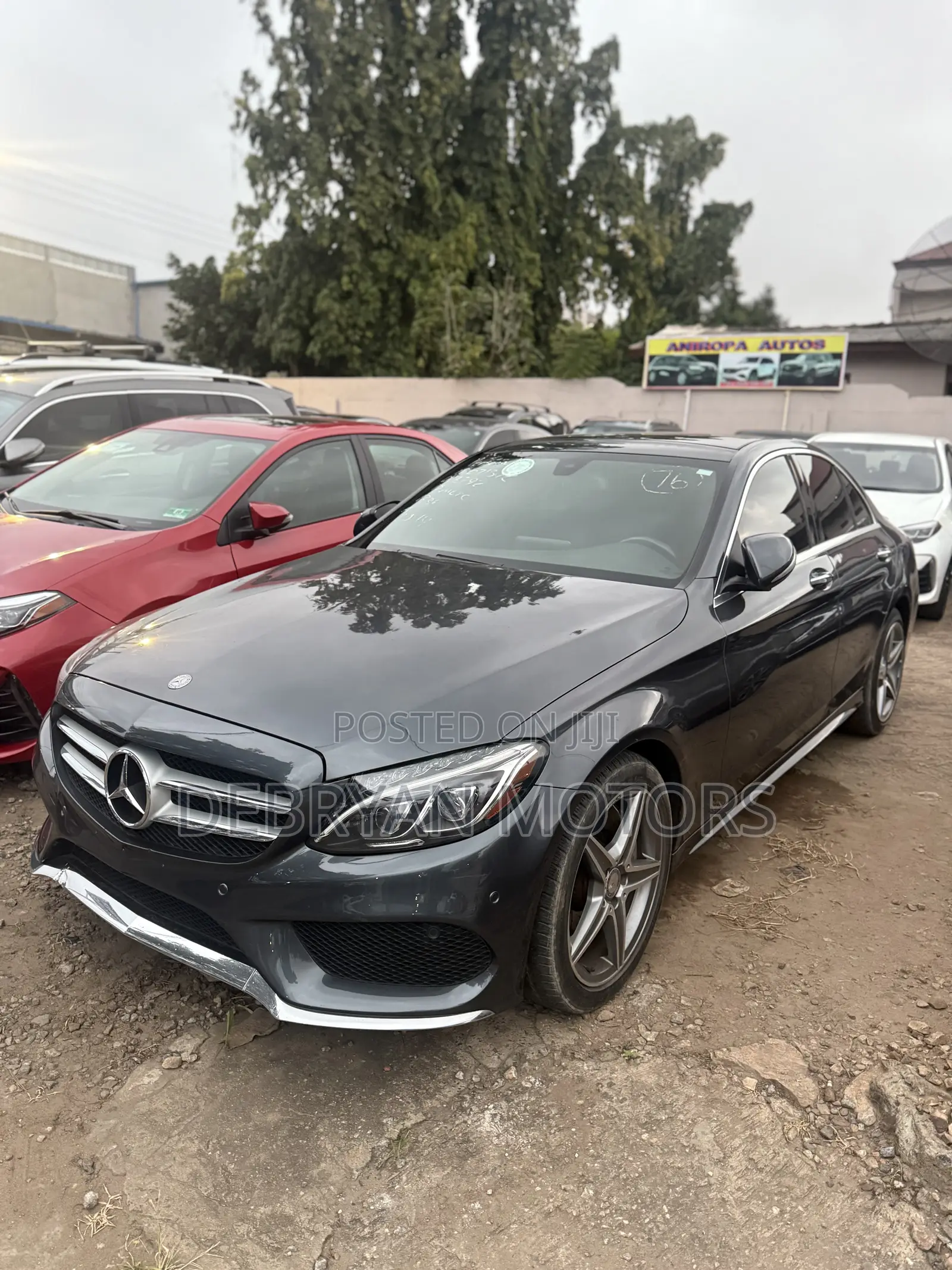 Mercedes-Benz C300 Sport 4dr AWD 4Matic Sedan (2.0L 4cyl 7A) 2015 Gray