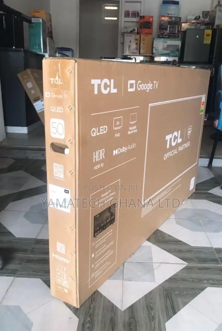 TCL 50 Inch FHD Qled Smart Android Satellite Google Tv With Wi-Fi