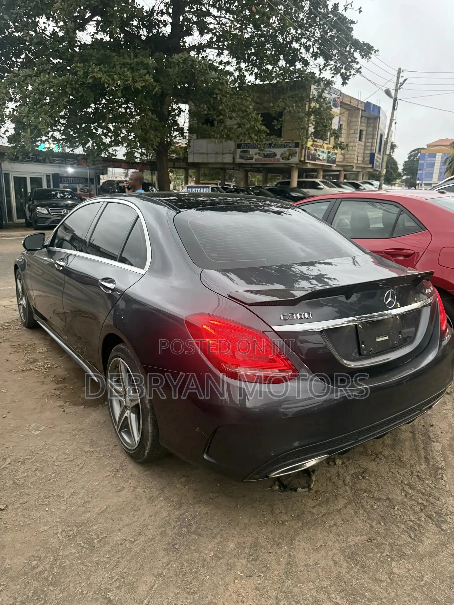 Mercedes-Benz C300 Sport 4dr AWD 4Matic Sedan (2.0L 4cyl 7A) 2015 Gray