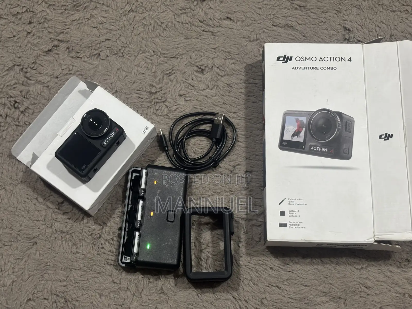 Dji Action 4 Combo 3 Batteries