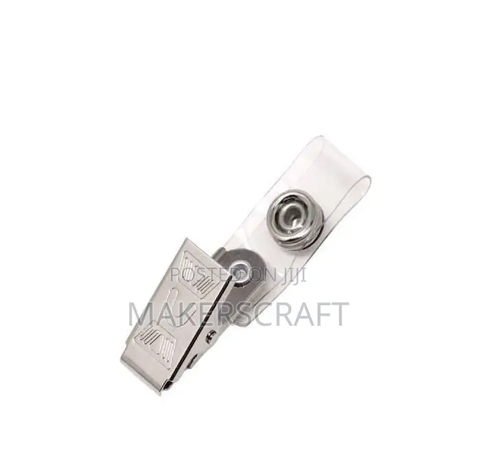 Crocodile Clip, Id Badge Holder, Metal Clip