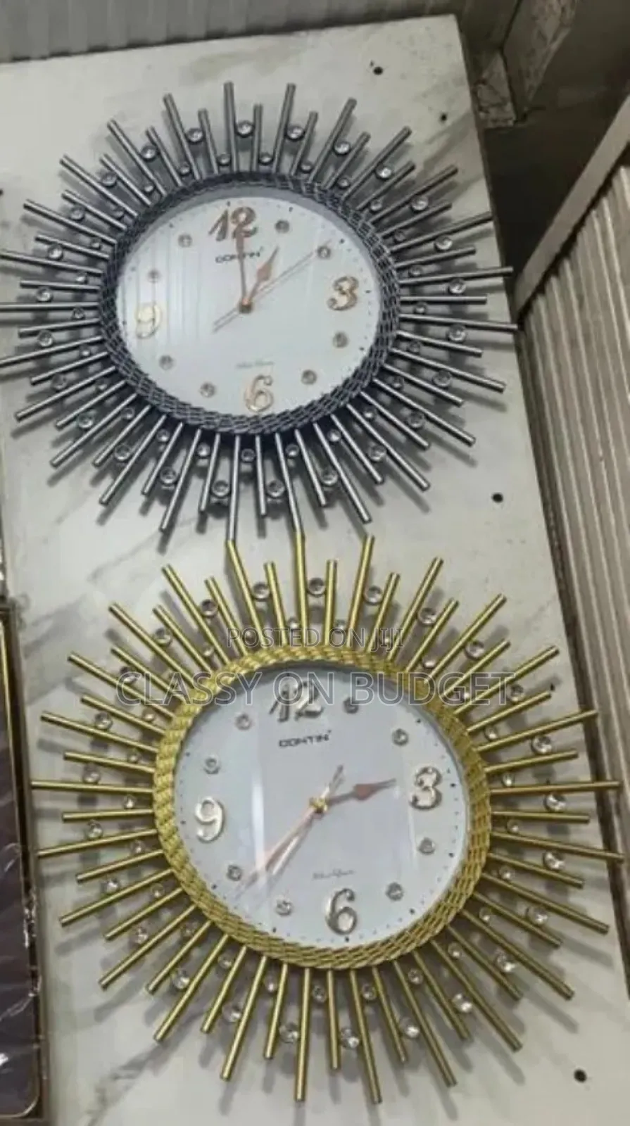 Stylish 3d Wall Clock/ Interior Decor Clock