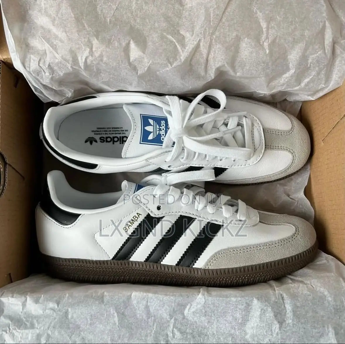 Adidas Samba “White/Black”