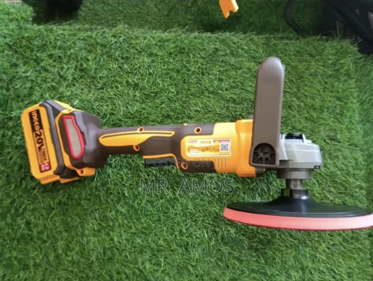 6-Speed Bl Cordless Angle Polisher With 3pcs Accessories - Apli20181
