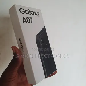 New Samsung Galaxy A07 4G 64 GB Black