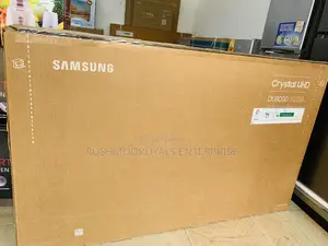 Samsung 55”Du8000: Slim Air Design Crystal Uhd Smart Tv