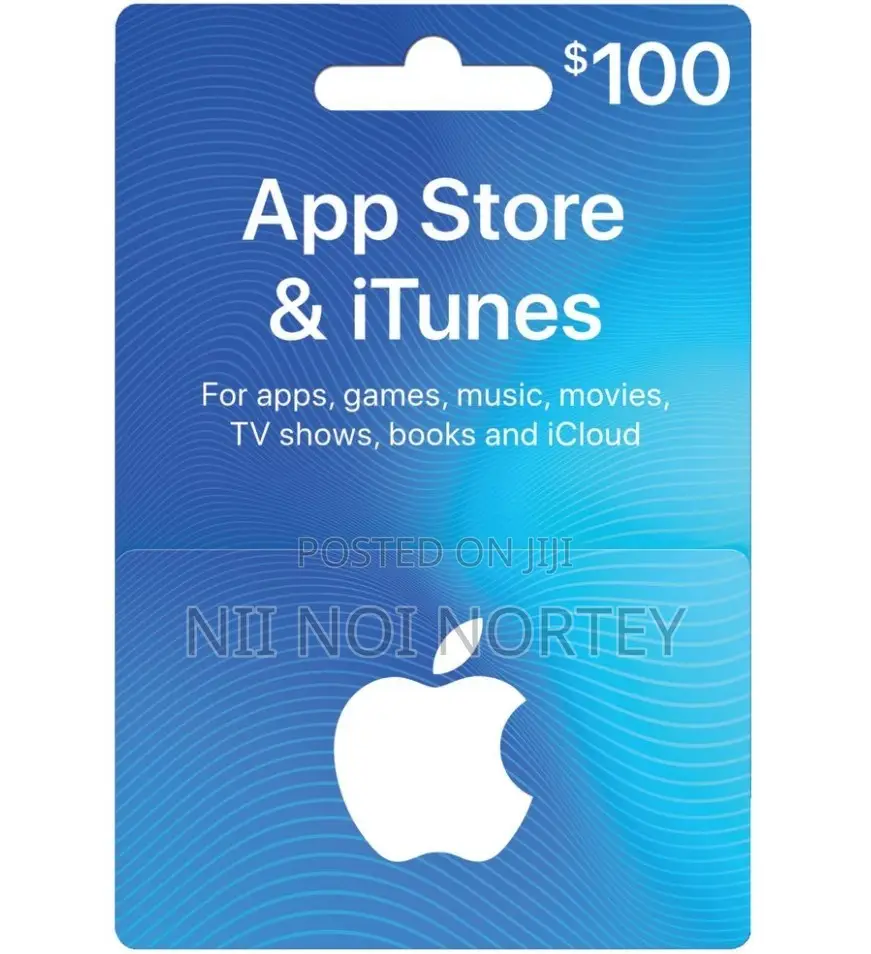 $100 iTunes Gift Card (Digital Code)