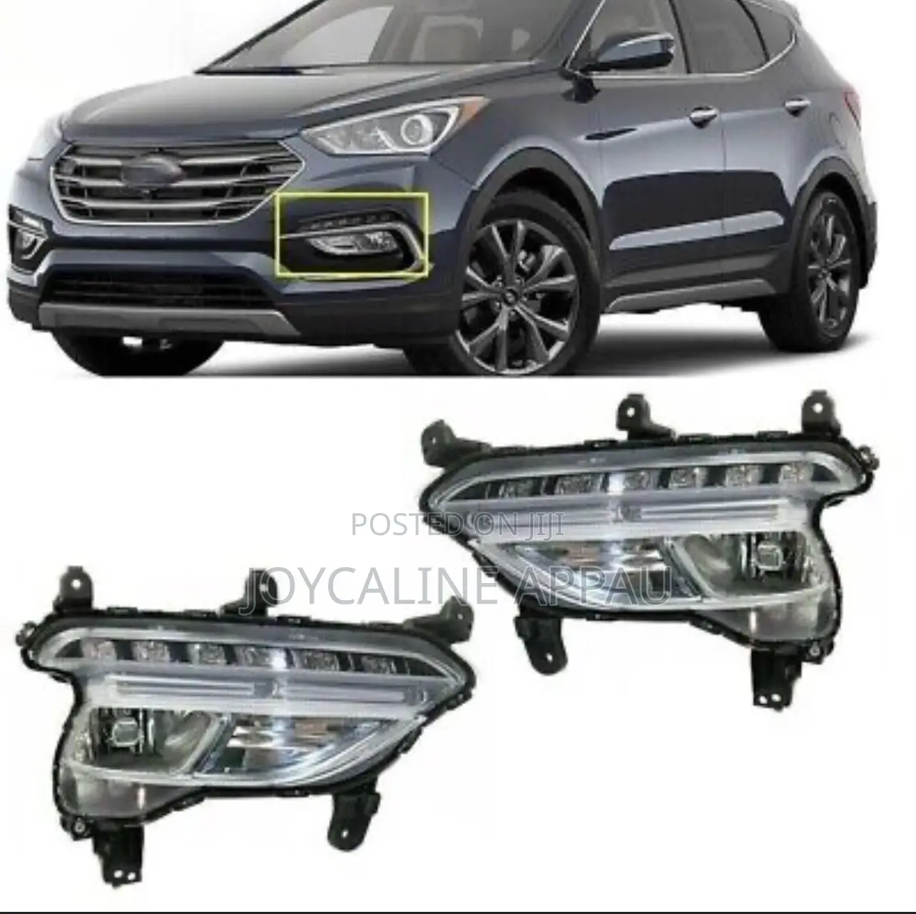 Hyundai Santa Fe 2017 to 2018 Fog Light Led