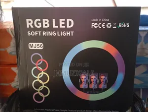 22"_ RGB Led Soft_ Ring Light_ Mj56