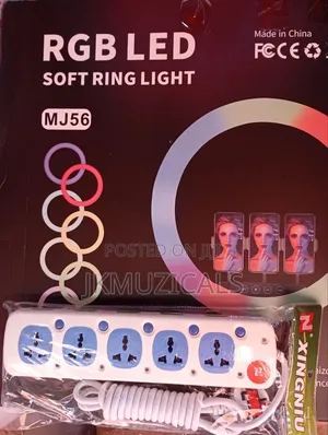 22"_ RGB Led Soft_ Ring Light_ Mj56