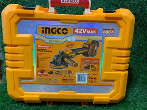 1080w Bl Cordless 42v Angle Grinder With 13pcs Discs Set -Cagli