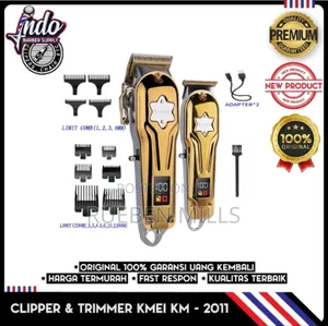 Father And Son Hair Clipper Barbering Machine