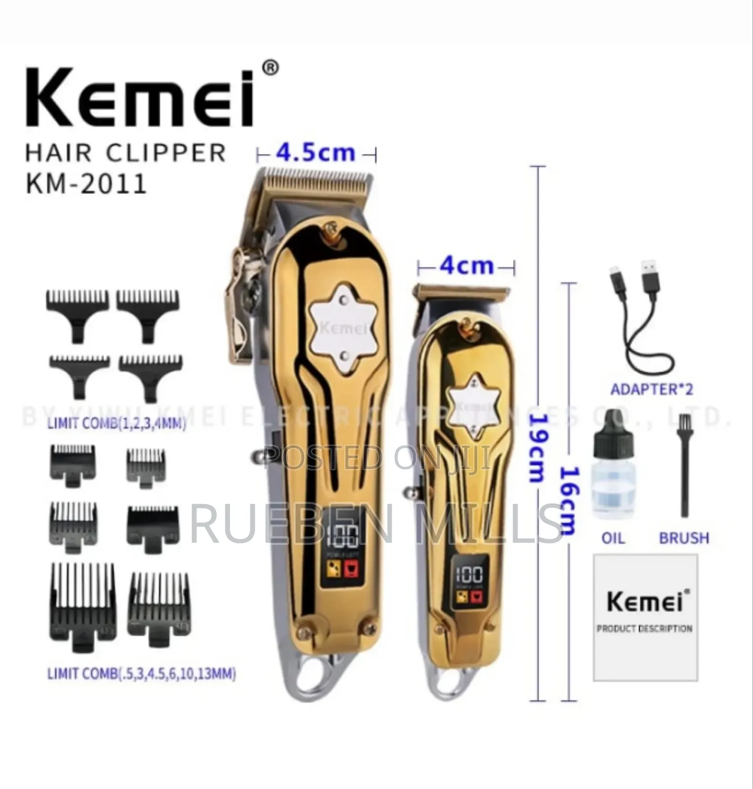 Father And Son Hair Clipper Barbering Machine