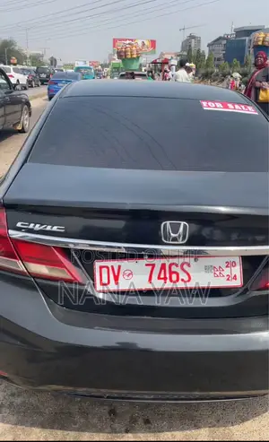 Honda Civic EX 4dr Sedan (1.8L 4cyl CVT) 2014 Black