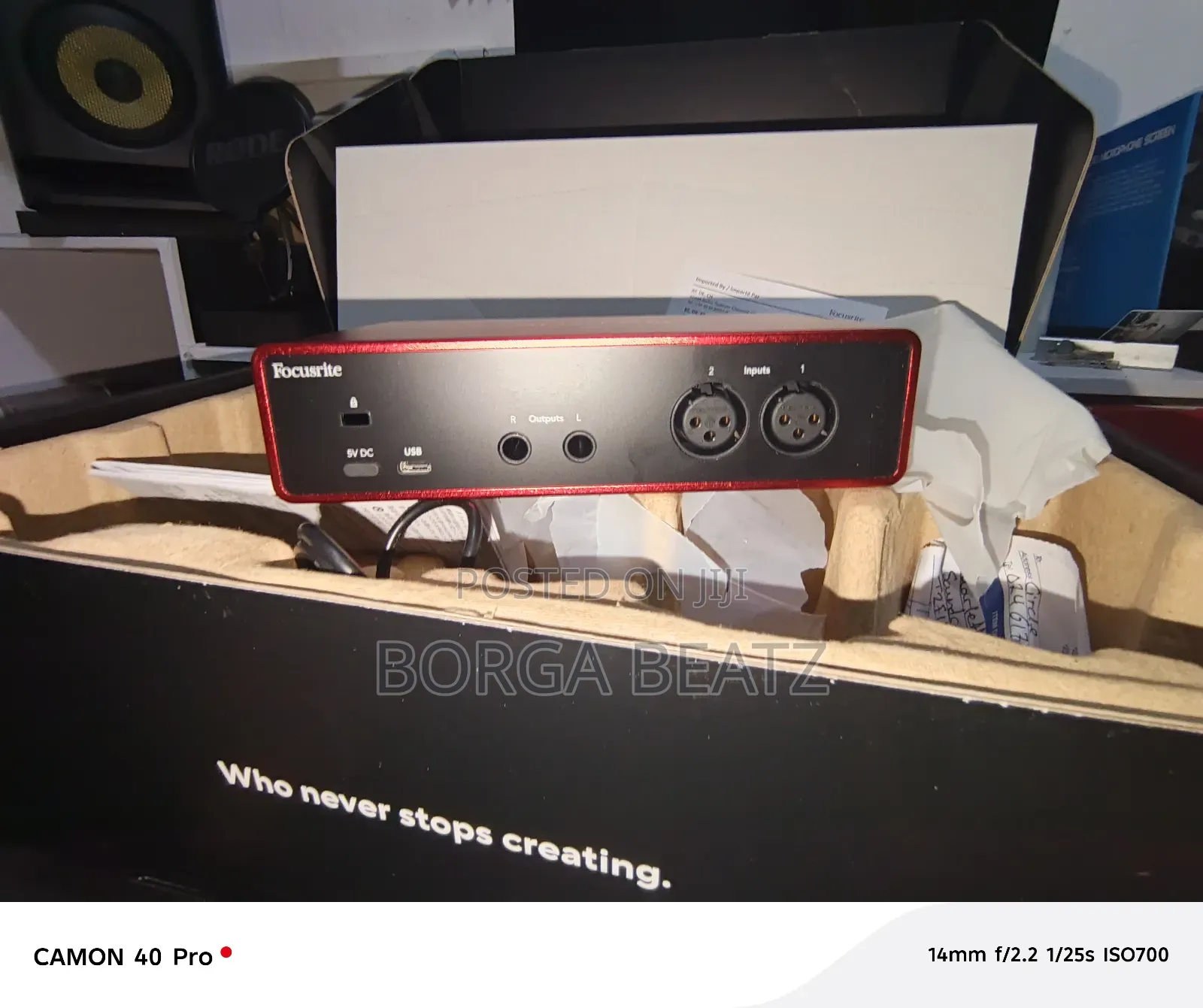 Focusrite 2i2 4th Soundcard
