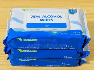 Hocleans 75% Alcohol Wipes