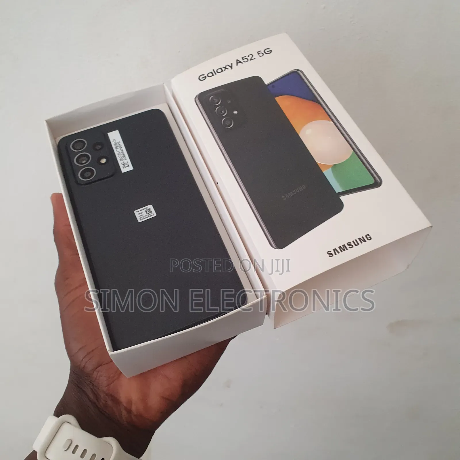New Samsung Galaxy A52 5G 128 GB Black