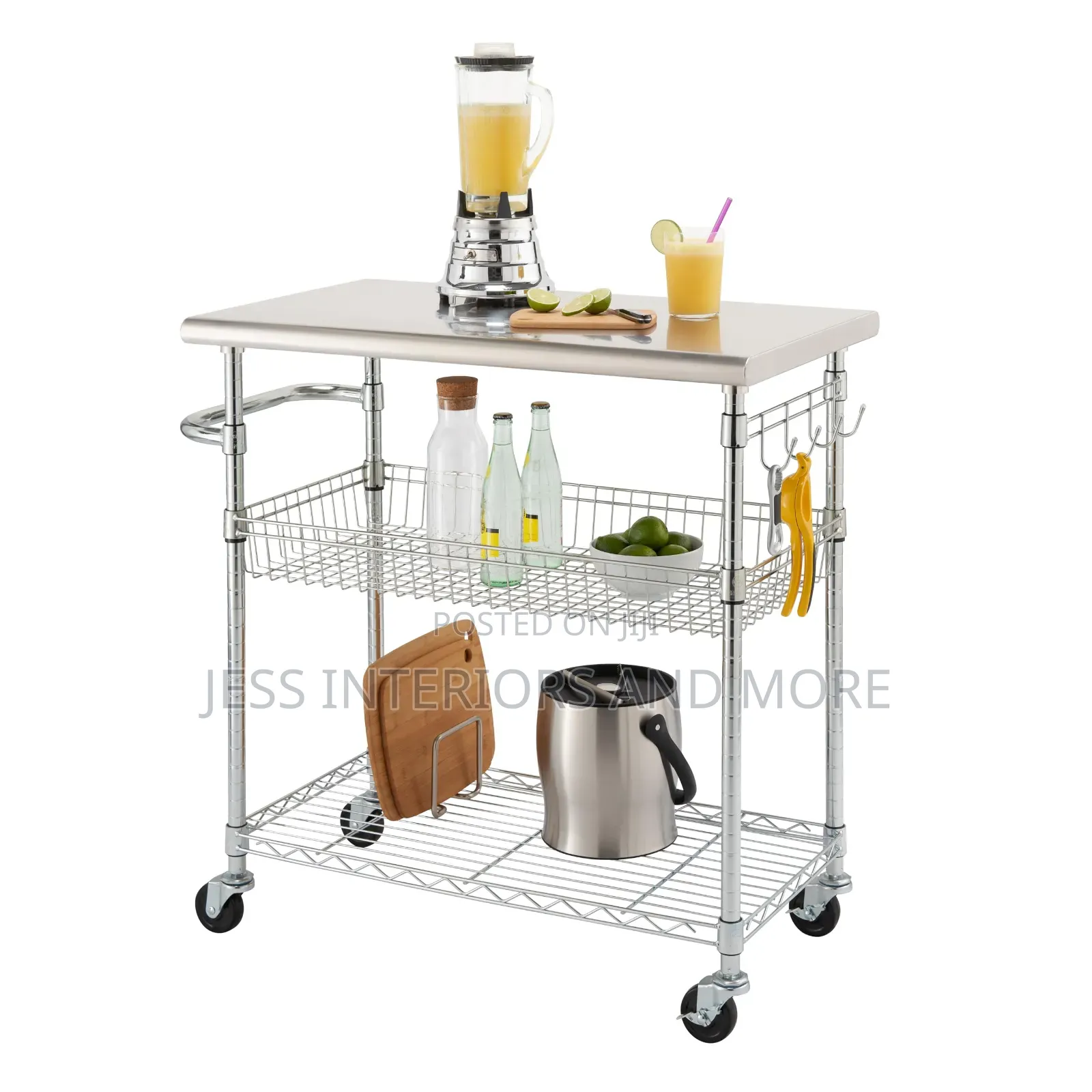Heavy Duty Stainless Steel Kitchen Cart/Table