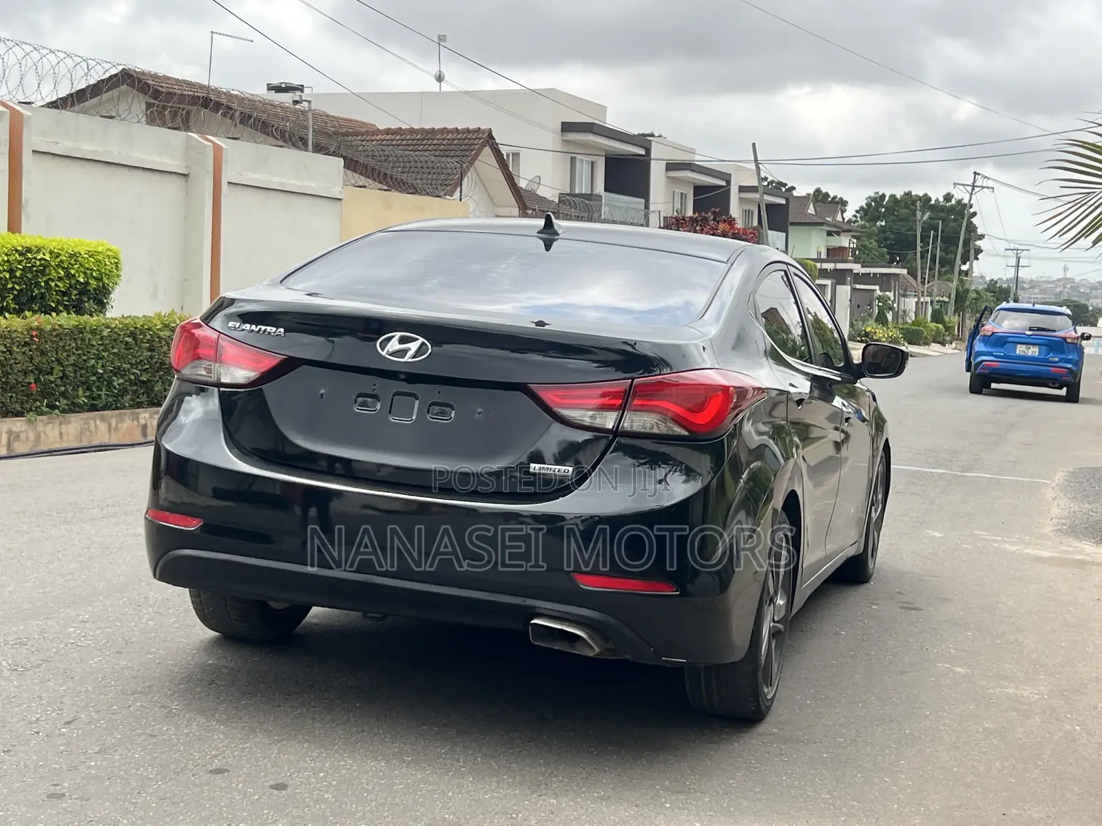 Hyundai Elantra Limited 4dr Sedan (1.8L 4cyl 6A) 2014 Black