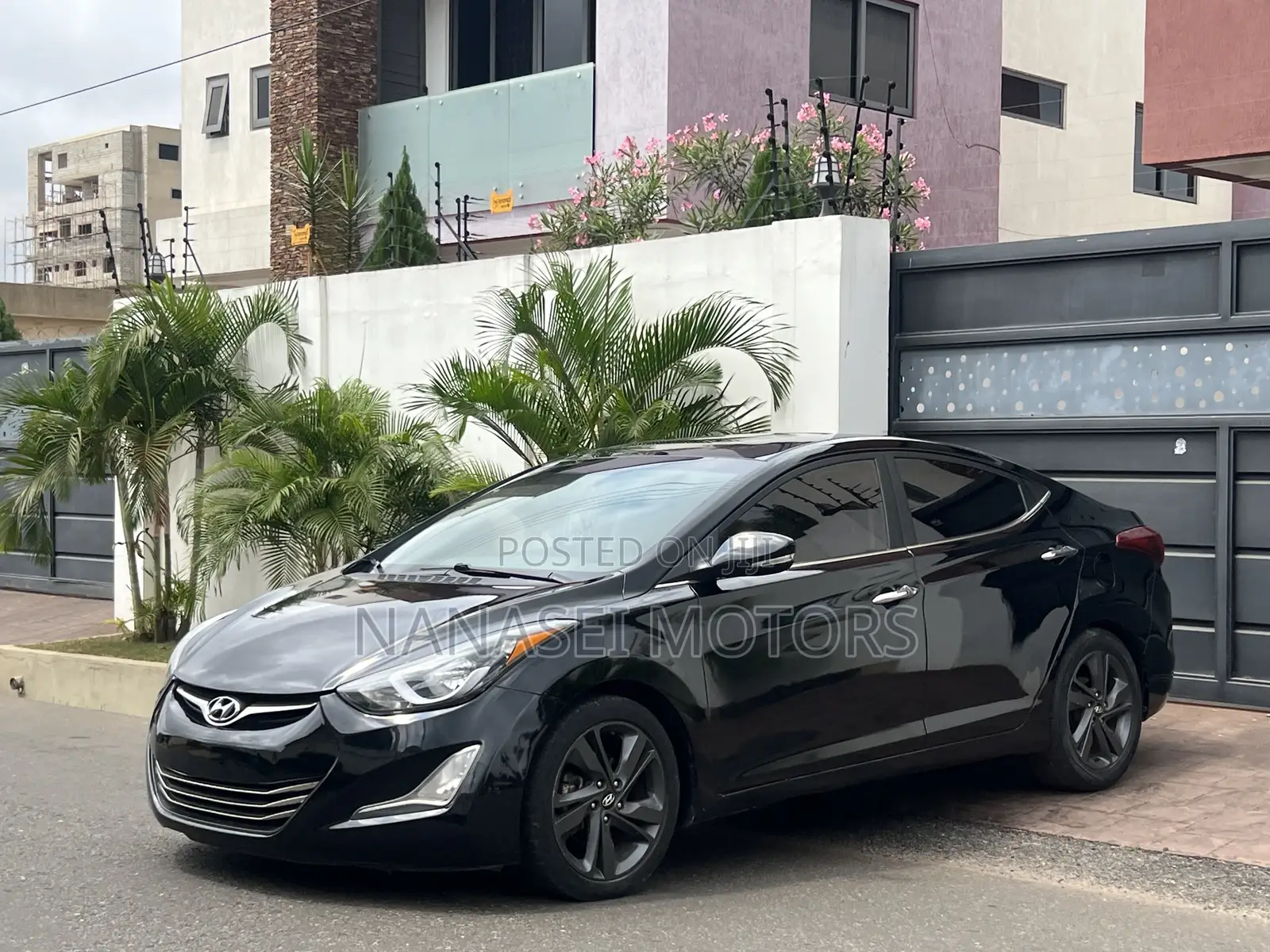 Hyundai Elantra Limited 4dr Sedan (1.8L 4cyl 6A) 2014 Black