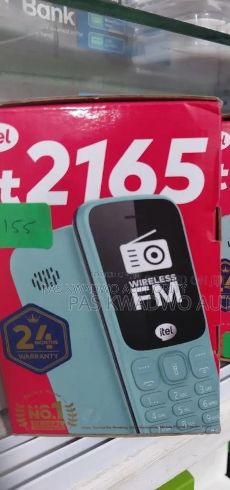 New Itel it2165 Black